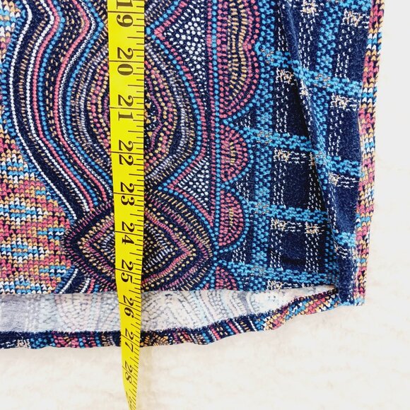 T-Shirt Size L Boho Global Bazaar Whimsycore Resort Chic Boho Bold Edgy Vacation - Picture 7 of 13